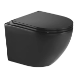 Унітаз підвісний IMPRESE LESNA i11546 black, чорний
